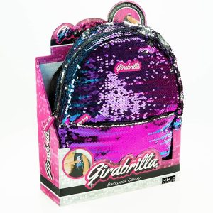 Nice - Girabrilla Zaino Backpack Galaxy superscintillante con spalloni imbottiti