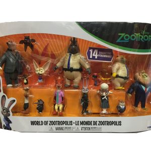 Rocco Giocattoli L70913 - Zootropolis, Multi Pack con 14 Personaggi