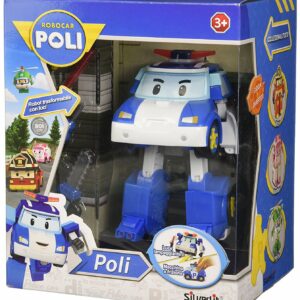 Robocar Poli PERSONAGGIO KAY TRASFORMABILE CON LUCI  - 14 CM CIRCA  83094