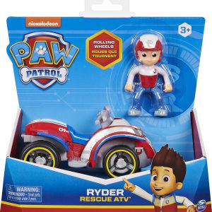 Paw Patrol - veicolo quad di salvataggio di Ryder, Spin Master 6061907