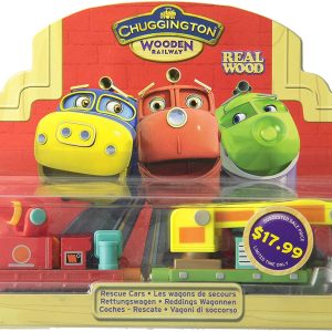 Chuggington LC56016 Rescue Cars Trenino in Legno