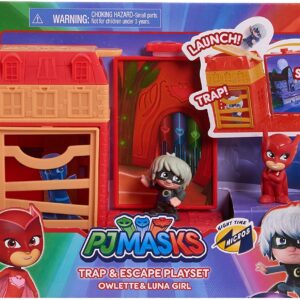 PJ Masks - Acchiappa e Scappa playset (Gufetta e Lunetta)