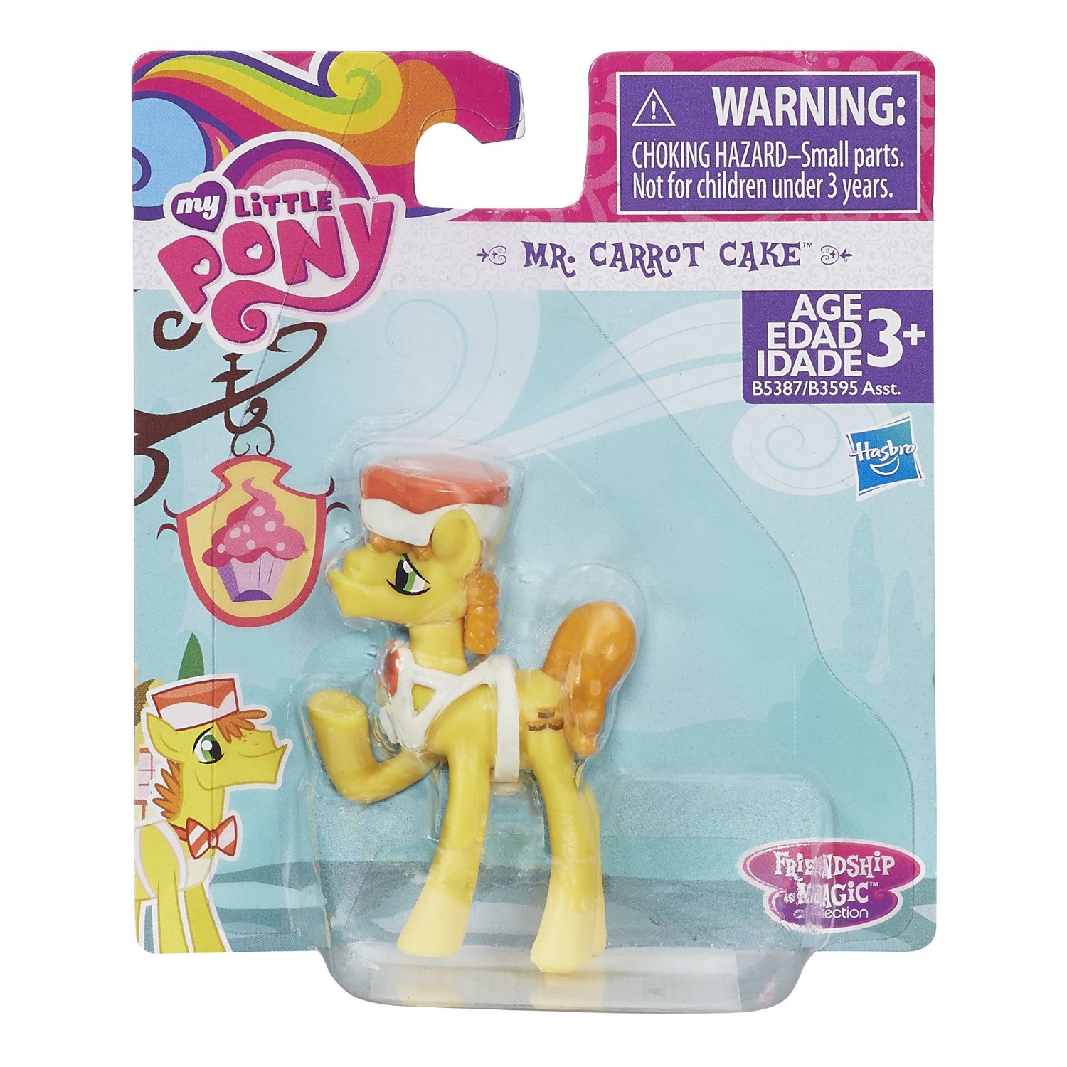 My Little Pony Fim Singoli Carrot Cake B3595 B5387 Hasbro