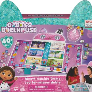 Gabby's Dollhouse, Gioco miao-raviglioso, gioco da tavolo, 6065769 Spin Master
