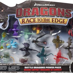 Dragons- DreamWorks Confezione da 15 Battle, Multicolore, 6027505