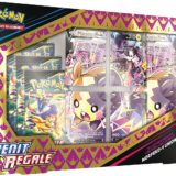 Pokémon Morpeko-V UNIONE dell'espansione Zenit Regale (quattro carte promozionali, una carta gigante e cinque buste di espansione) - ITALIANO - immagine 2
