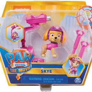 Paw Patrol Skye Hero Pup Movie con uniforme trasformabile, Spin Master 6060427