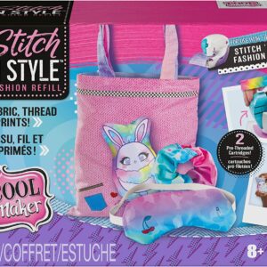 Cool Maker Stitch'N Style Fashion Refill,Kit di ricarica per Macchina da Cucire, tessuto e stampe ad acqua,  6064817