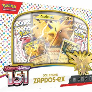 Pokemon Scarlatto e Violetto 151 Collezione Zapdos EX in italiano