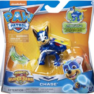 PAW PATROL Mighty Pups Super Paws Chase di Spin Master 6052293