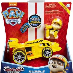 NOVITA' PAW Patrol, Ready Race Rescue RUBBLE , con luci e suoni, Spin Master 6054502 NOVITA' NATALE