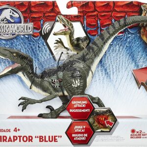 Jurassic World Velociraptor Animal Figure - Blue b1633u41