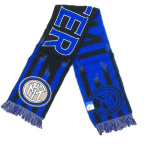 Sciarpa Ufficiale Inter modello Jaquard  misure 140 x 20 cm circa