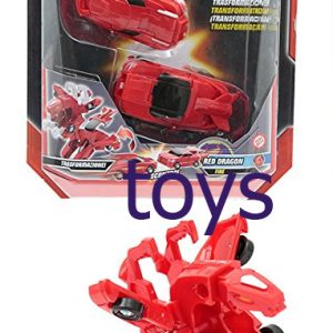 GIOCHI PREZIOSI SUPERKAR MODELLO RED DRAGON FIRE FLAIR SI SCONTRANO E SI UNISCONO IN UNA TRASFORMAZIONE