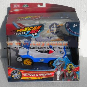 Giochi Preziosi SCAN 2 GO -  Scan2Go Race POLICE CAR , STADON E HACHIRO