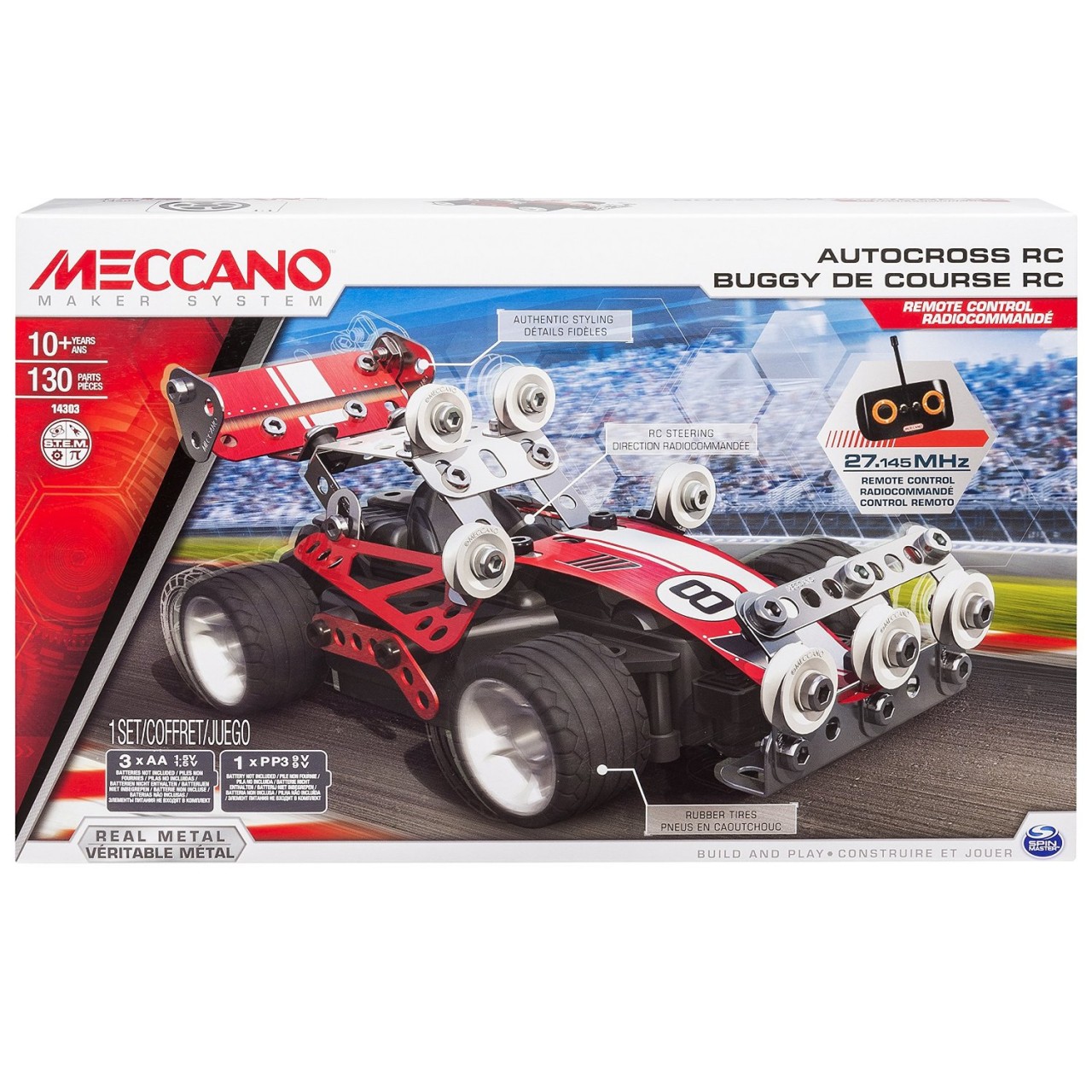 Meccano 6026720 - Buggy da corsa 2 in 1 radio comandata