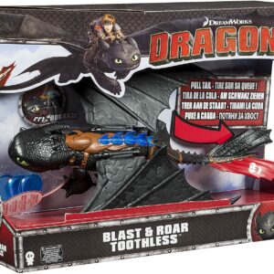 Dragons Trainer Toothless, Sdentato Gigante con luci e proiettili, Spin Master 6024756