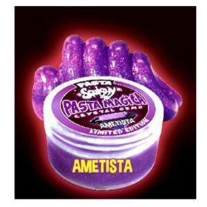 PASTA SQUISHY - PASTA MAGICA - COLORE AMETISTA - CRYSTAL GEMS