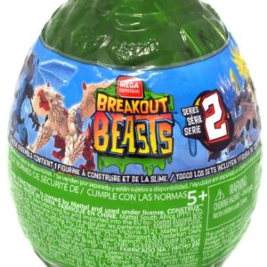 Breakout Beasts Uovo con Creatura Mostruosa e Slime , modello assortito, Mattel GLG370