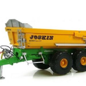 UNIVERSAL HOBBIES COLLECTION Joskin 22/50 Trans KTP Rimorchio 2 assi ribaltabile  UH 2581 scala 1/32