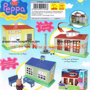 Peppa Pig - la Caserma Dei Pompieri  con 1 personaggio cod ccp 03827