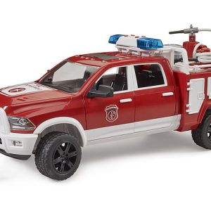 Bruder 02544 RAM 2500 Camion dei pompieri Con modulo Light + Suoni scala 1/16