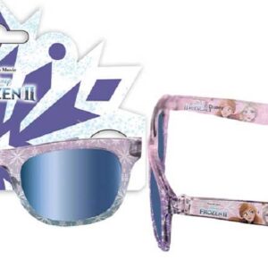 OCCHIALI DA SOLE FROZEN ! STANGHETTE DISEGNATE AZZURRE - PROTEZIONE 100% - UV 400
