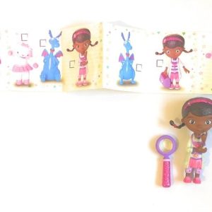 DISNEY DOTTORESSA PELUCHE GIOCHI PREZIOSI !! DOC COLLECTION :1 PERSONAGGIO E 1 STRUMENTO ! PERSONAGGIO DOTTIE , DOTTY , DOTTI
