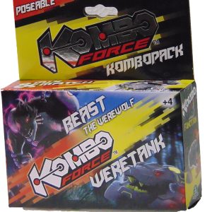 KOMBO FORCE PERSONAGGI  COMPLETI CON VEICOLO BEAST THE WEREWOLF - WERETANK  GIOCHI PREZIOSI KMC03010