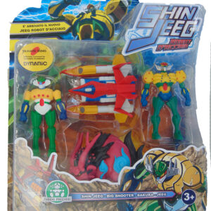 PERSONAGGI SHIN JEEG - HINIKA - JEEG - AMASO - IN BLISTER JEE00000