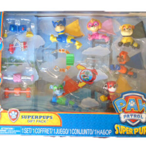 PAW PATROL SET NUOVO MODELLO CHASE- SKYE- RUBBBLE- ROCKY- ZUMA- MARCUS - Super Pups