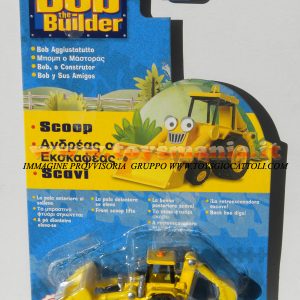 BOB THE BUILDER, BOB AGGIUSTATUTTO : PERSONAGGIO SCOOP COD. LC65600 circa 6 cm complessivi