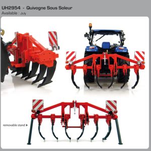 UNIVERSAL HOBBIES COLLECTION QUIVOGNE TILLER T11 UH 2955 scala 1/32
