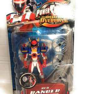 Power Rangers Red Operation DverDrive, lancia eliche 12 cm, Giochi Preziosi 29200