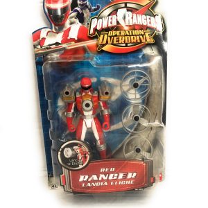Power Rangers Red Operation DverDrive, lancia eliche 12 cm, Giochi Preziosi 29200