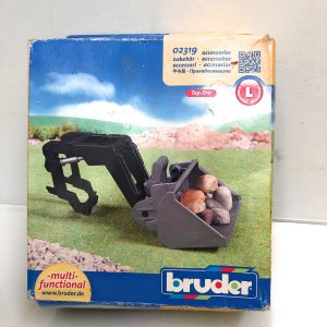 Bruder 02319 - PALA  SERIE TOP-PRO CODICE L - ATTENZIONE CONFEZIONE ROVINATA scala 1/16