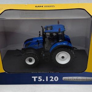 UNIVERSAL HOBBIES COLLECTION NEW HOLLAND T5.120 ELECTROCOMMAND SCALA 1:32 UH 6360