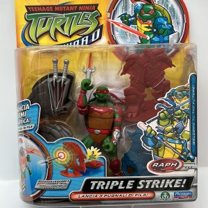 Turtles - Tartarughe Ninja FAST FORWARD RAPH - RAFFAELLO LANCIA 3 ARMI DI FILA CCP 54950
