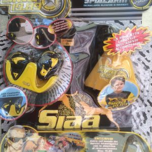 Bontempi Siaa 19.89 kit spialarm PER CONTROLLARE DA LONTANO funziona a batteria - Bontoys con maglietta e custodia da cintura