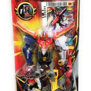 Power Rangers  Megaforce, Great Megazord 12 cm, Giochi Preziosi 35156
