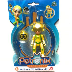 Petronix - Personaggio Petronix Jia Articolato Da 7 Cm E Zaino Removibile