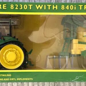 Britains Collection Jhon deere 8230 e 840i trailed sprayer scala 1;32 -