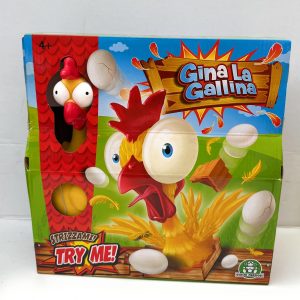 GIOCHI PREZIOSI GIOCO DI SOCIETA' GINA LA GALLINA  - GINA LA GALLINA STRIZZAMI -