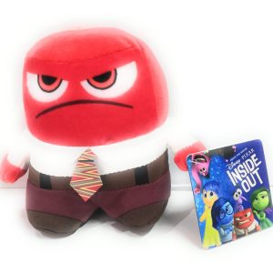 Inside out Small Figura 13 cm Rabbia Pupazzo, Peluche, Plush morbido Disney Pixar