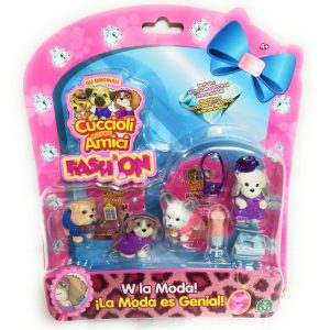 Cuccioli Cerca Amici Fashion con accessori e vestiti intercambiabili, NCR01389 Gig