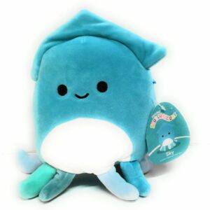Squishmallows originali - morbido Peluche Sky il Calamaro 20 cm, SQ010200