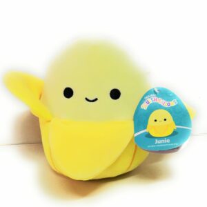 Squishmallows originali - morbido Peluche Junie la Banana 20 cm, SQ010200