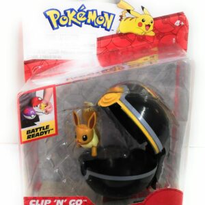 COLLEZIONE POKEMON CLIP ' N ' GO Eevee Figure 4 cm e Luxury Ball, PK160300