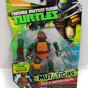 Ninja Turtles – 5583 – Mix N' Match – RAPH - RAFFAELLO MUTATIONS  – Personaggio D´Animazione Trasformabile 12 Cm  cod 90384 ass.90380