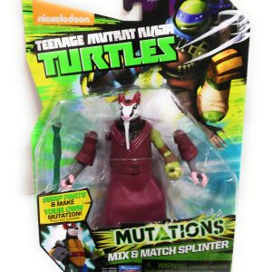 Ninja Turtles – 5583 – Mix N' Match – SPLINTER  – Personaggio D´Animazione Trasformabile 12 Cm  cod 90383 ass.90380